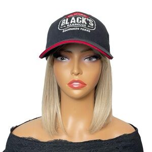 Black’s Barbecue Lockhart TX Hat – Classic Black & Red Cap | Unisex